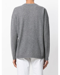 Женский серый свитшот от Equipment