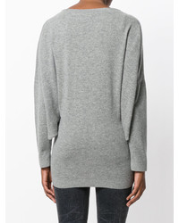 Женский серый свитшот от Tom Ford