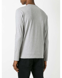 Мужской серый свитшот от Sunspel