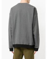 Мужской серый свитшот от Futur