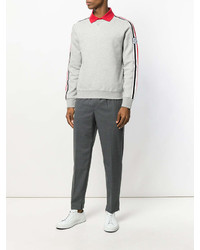 Мужской серый свитшот от Moncler Gamme Bleu