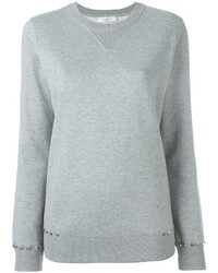 Женский серый свитшот от Valentino