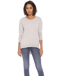 Серый свободный свитер от Wilt