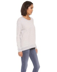 Серый свободный свитер от Wilt