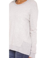 Серый свободный свитер от Wilt