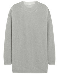Серый свободный свитер от Chloé