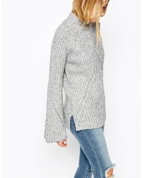 Серый свободный свитер от Asos