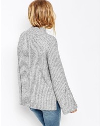 Серый свободный свитер от Asos