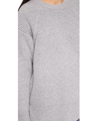 Серый свободный свитер от Demy Lee