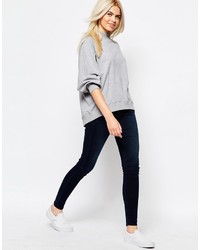 Серый свободный свитер от Monki