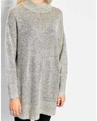 Серый свободный свитер от Monki