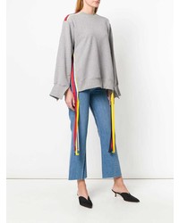 Серый свободный свитер от Ports 1961