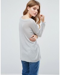 Серый свободный свитер от Asos