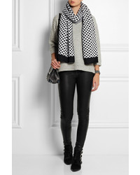 Серый свободный свитер от J.Crew