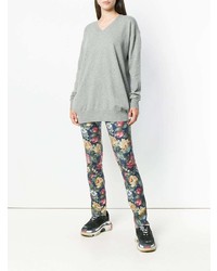 Серый свободный свитер от Junya Watanabe