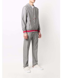 Мужской серый спортивный костюм от Kiton