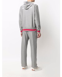 Мужской серый спортивный костюм от Kiton