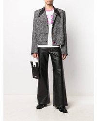 Мужской серый твидовый пиджак от DUOltd