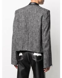 Мужской серый твидовый пиджак от DUOltd