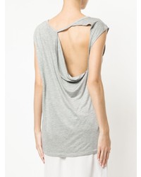 Серый топ без рукавов от Kacey Devlin