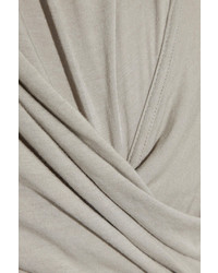 Серый топ без рукавов от Rick Owens