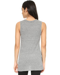 Серый топ без рукавов от Enza Costa