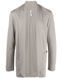 Мужской серый хлопковый пиджак от Attachment
