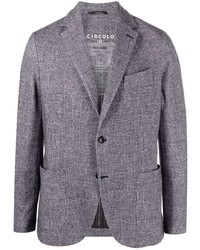 Мужской серый хлопковый пиджак от Circolo 1901