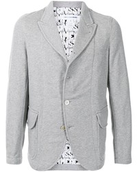 Мужской серый хлопковый пиджак от Comme Des Garcons SHIRT