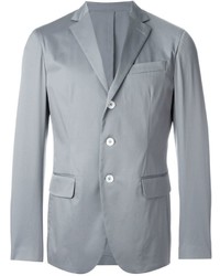 Мужской серый хлопковый пиджак от DSQUARED2