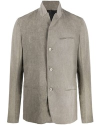 Мужской серый хлопковый пиджак от Masnada