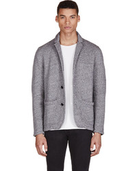 Мужской серый хлопковый пиджак от Rag and Bone