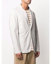 Мужской серый хлопковый пиджак от Tonello