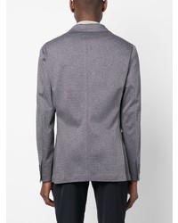 Мужской серый хлопковый пиджак от Canali