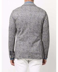 Мужской серый хлопковый пиджак от Circolo 1901