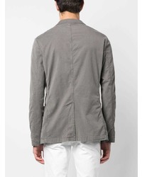 Мужской серый хлопковый пиджак от Aspesi