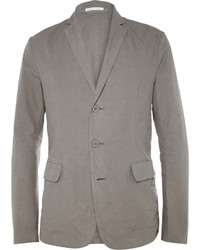 Мужской серый хлопковый пиджак от Tomas Maier