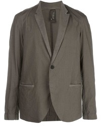 Мужской серый хлопковый пиджак от Transit