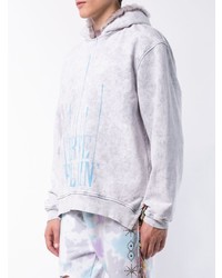 Мужской серый худи с принтом от Alchemist