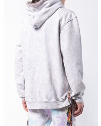 Мужской серый худи с принтом от Alchemist