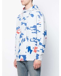 Мужской серый худи с принтом от 424