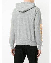 Мужской серый худи с принтом от Hysteric Glamour