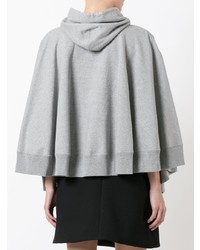 Женский серый худи с принтом от Junya Watanabe