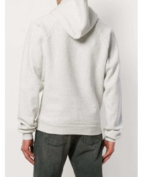 Мужской серый худи с принтом от Balenciaga