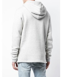 Мужской серый худи с принтом от Neighborhood