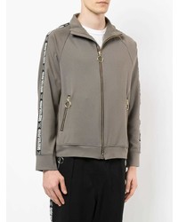 Мужской серый худи с принтом от Education From Youngmachines