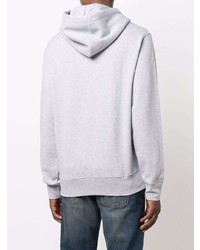 Мужской серый худи с принтом от VERSACE JEANS COUTURE