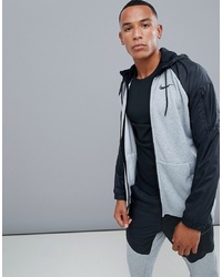 Мужской серый худи с принтом от Nike Training
