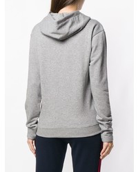 Женский серый худи с принтом от Roqa