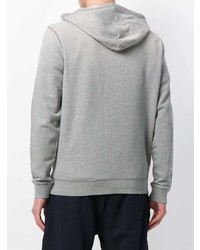 Мужской серый худи с принтом от Kent & Curwen